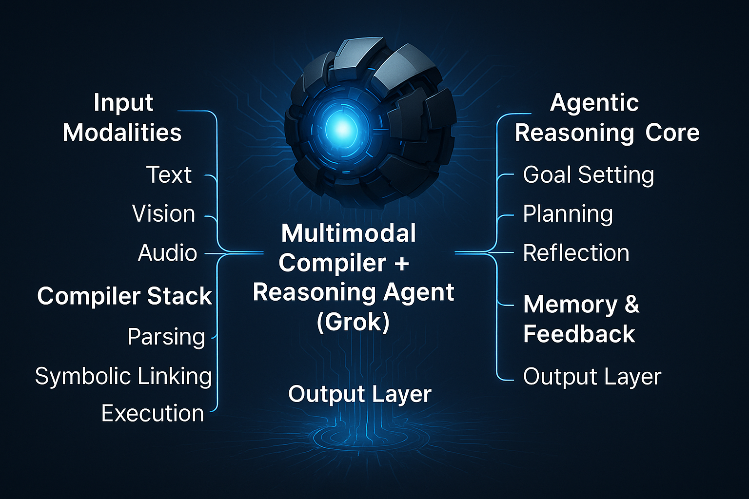 Multimodal Compiler + Reasoning Agent